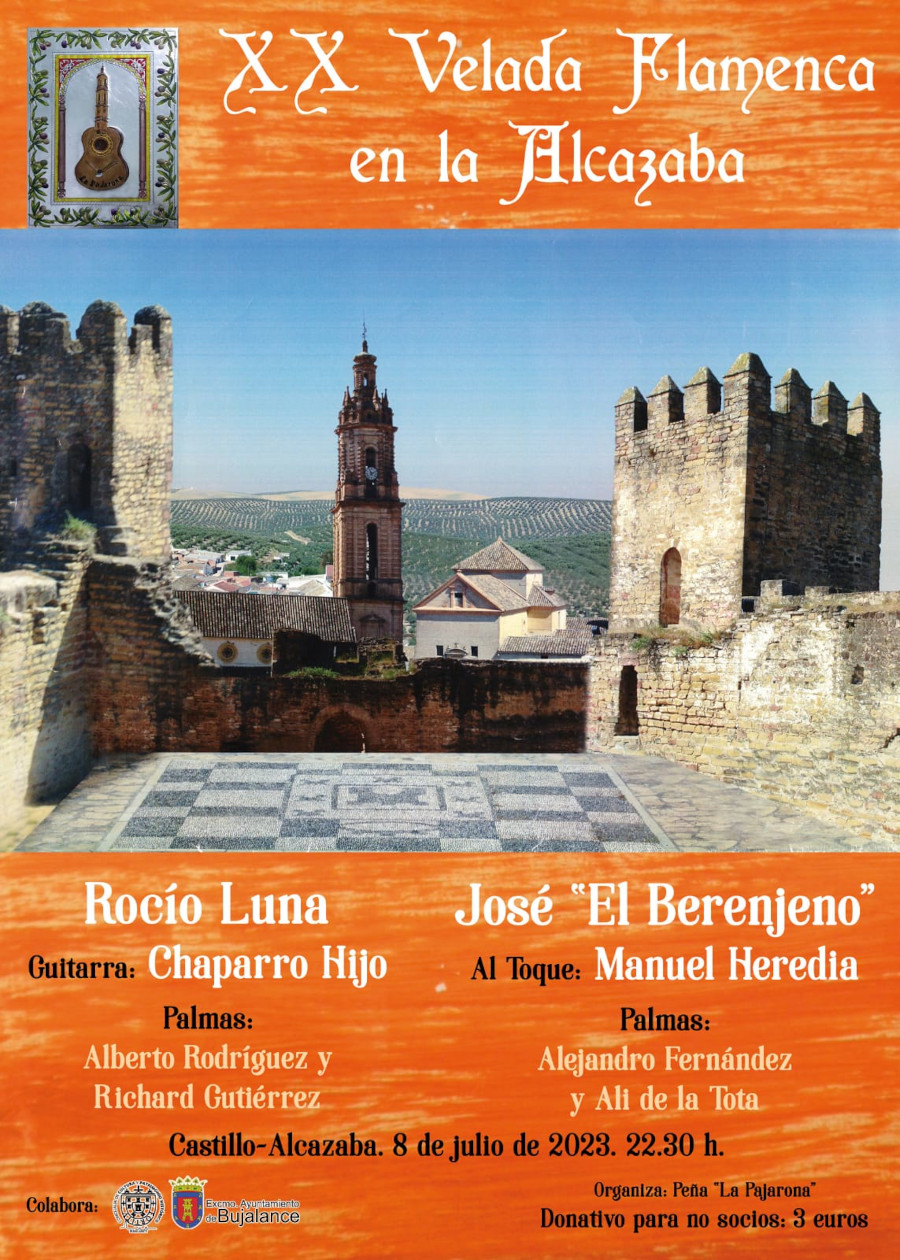 XX Velada Flamenca en la Alcazaba